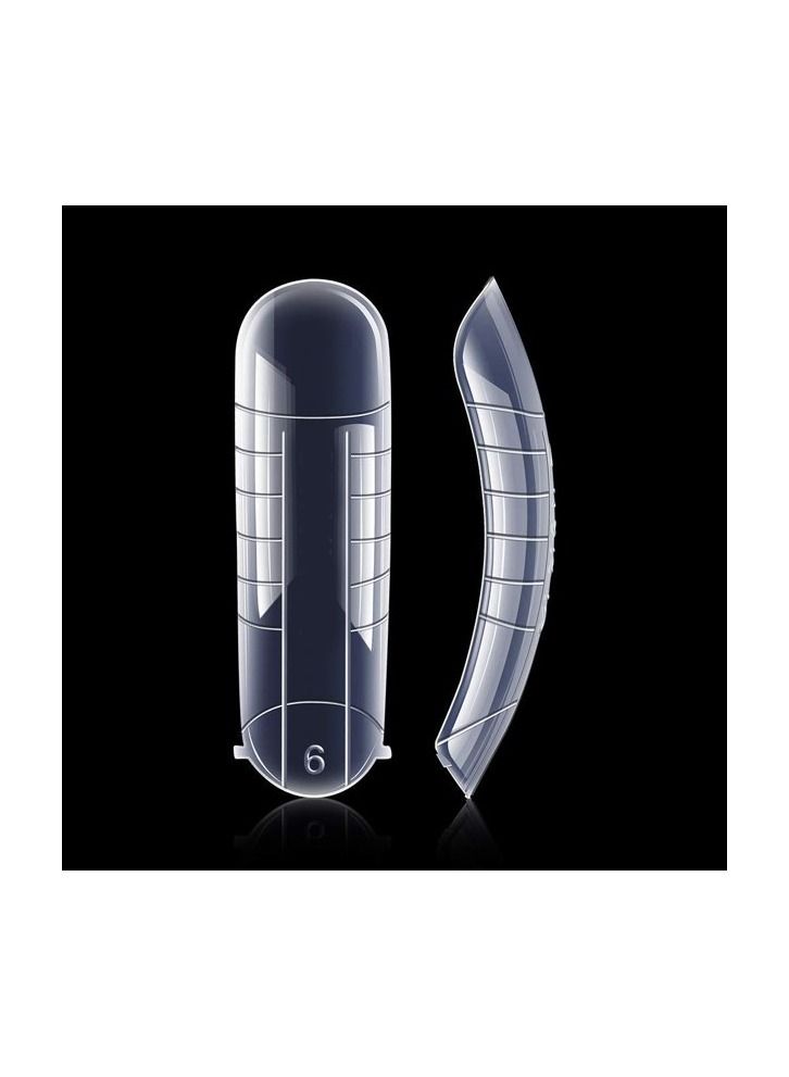 brunson أشكال أظافر مزدوجة لجيل البولي إكستينشن، نصائح مزيفة مسبقة الشكل مع مقياس 120 قطعة، أداة مانيكير لتمديد الأظافر، قوالب نصائح الأظافر، أظافر أكريليك، أظافر مزيفة، أداة مانيكير - Image 4