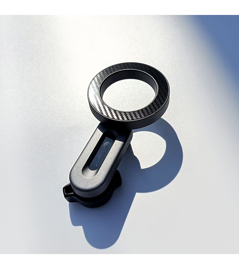 Car Magnetic Phone Holder With Extension Rod And Magnetic Ring 360 Degree Rotating Universal Ball Head For Car - Image 3