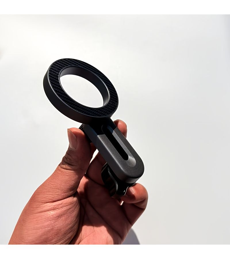 Car Magnetic Phone Holder With Extension Rod And Magnetic Ring 360 Degree Rotating Universal Ball Head For Car - Image 2