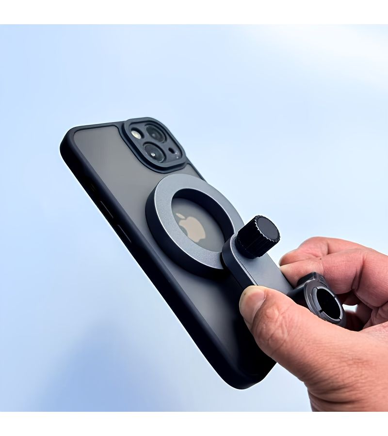 Car Magnetic Phone Holder With Extension Rod And Magnetic Ring 360 Degree Rotating Universal Ball Head For Car - Image 5