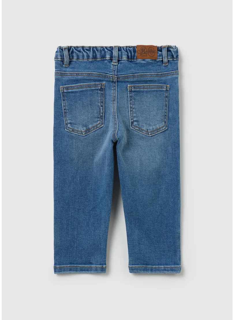 Ovs Five-pocket jeans with Mickey Mouse print