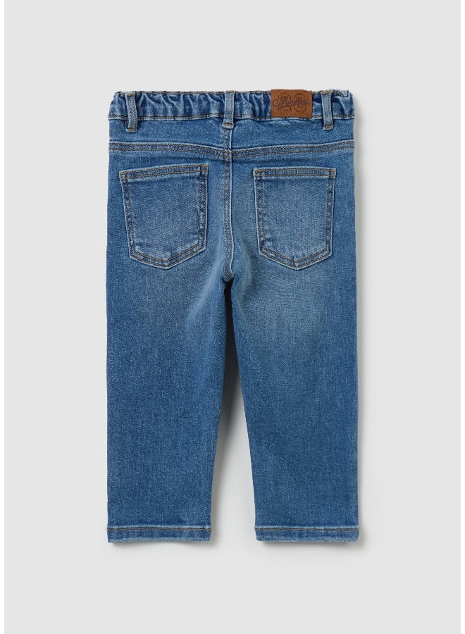 او في اس جينز بخمس جيوب بطبعة ميكي ماوس - Image 2