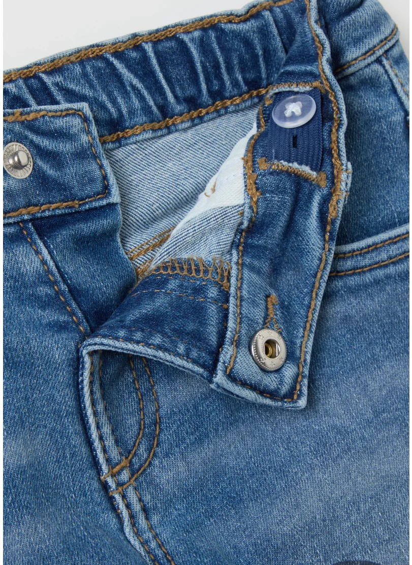 Ovs Five-pocket jeans with Mickey Mouse print