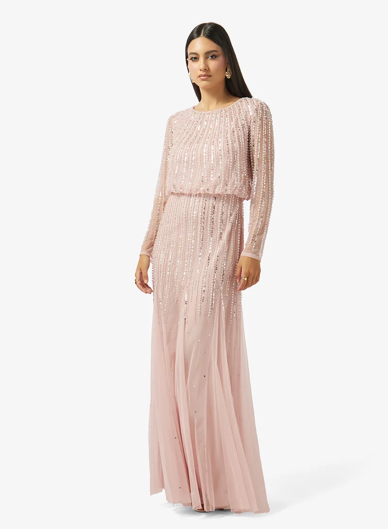 Embellished Evening Dress