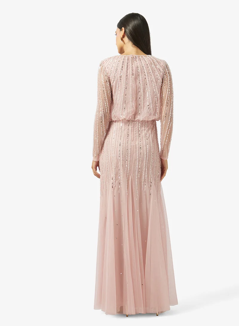 Namshi x Embellished Evening Dress