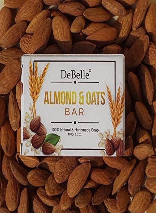 DeBelle Almond and Oats bar Soap-100G - Image 2