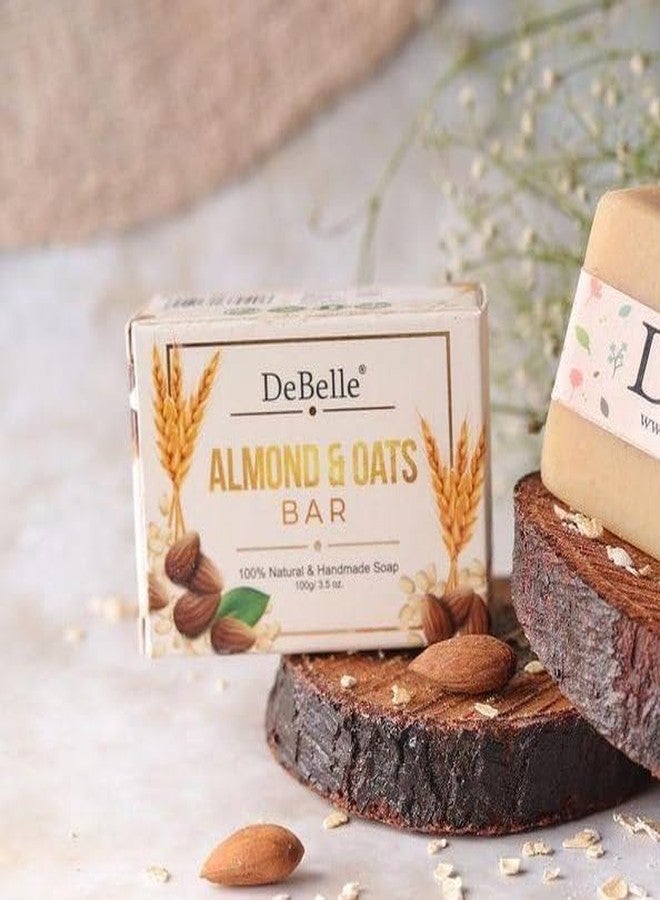 DeBelle Almond and Oats bar Soap-100G - Image 5