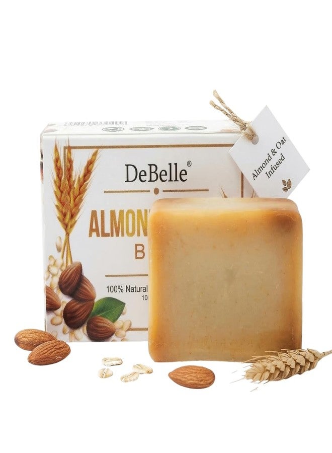 DeBelle Almond and Oats bar Soap-100G - Image 1