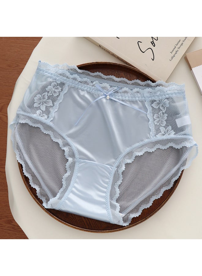 Comfortable And Comfortable Student Girl Underwear A-grade Antibacterial A-grade Baby Cotton Full Cotton Crotch Breathable Mid-waist Women's Briefs