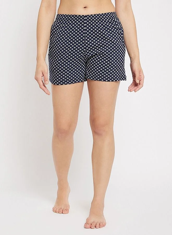 كلوفيا 100% Cotton Clovia Pretty Florals Shorts