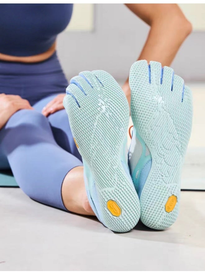 Vibram FiveFingers Vibram خمسة أصابع أحذية النساء اليوغا داخلية بيلاتس عارية القدم تدريب شامل مضاد للانزلاق أحذية اللياقة البدنية KSOEVO - Image 4