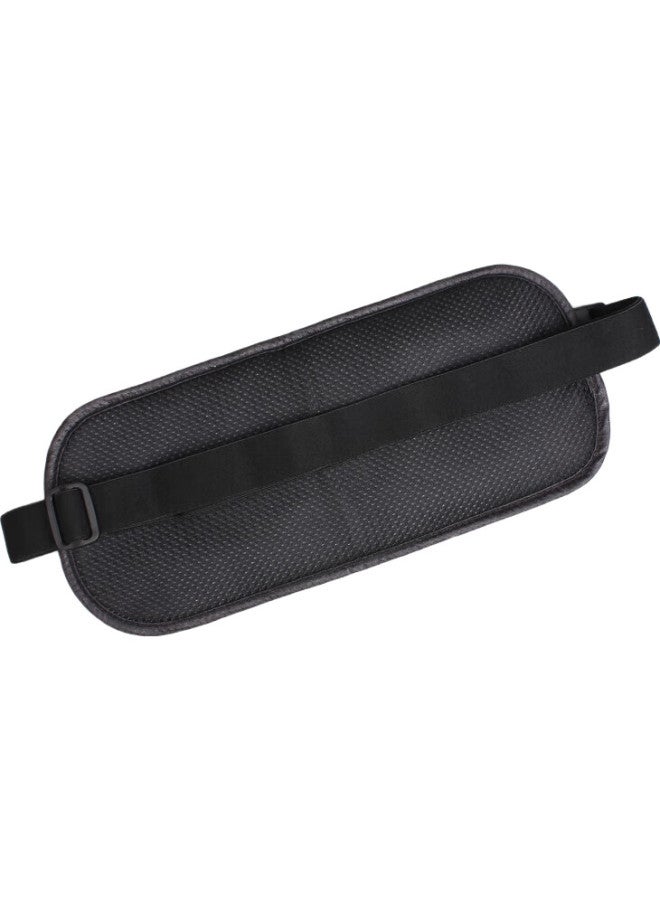 Wellhouse Waist Pack, Unisex Travel Anti-Theft Document Holder, Portable Bill And Phone Organizer, Black L Size - Image 2