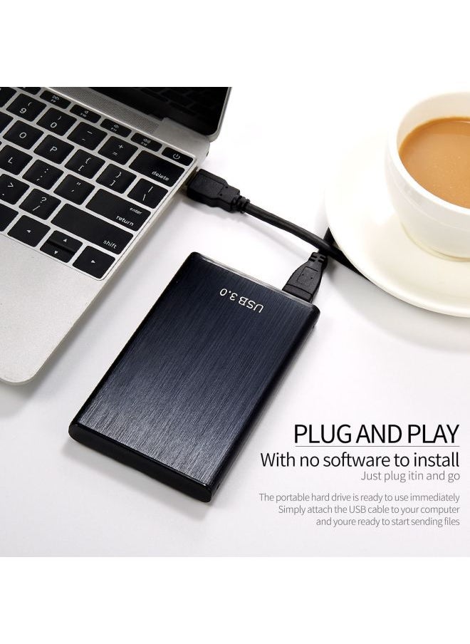 Direct Mobile Hard Disk 3T 6T Direct Supply Hard Disk Logo One-click Generation Solid State Disk-Capacity:6TB-Interface:Black  - Image 3