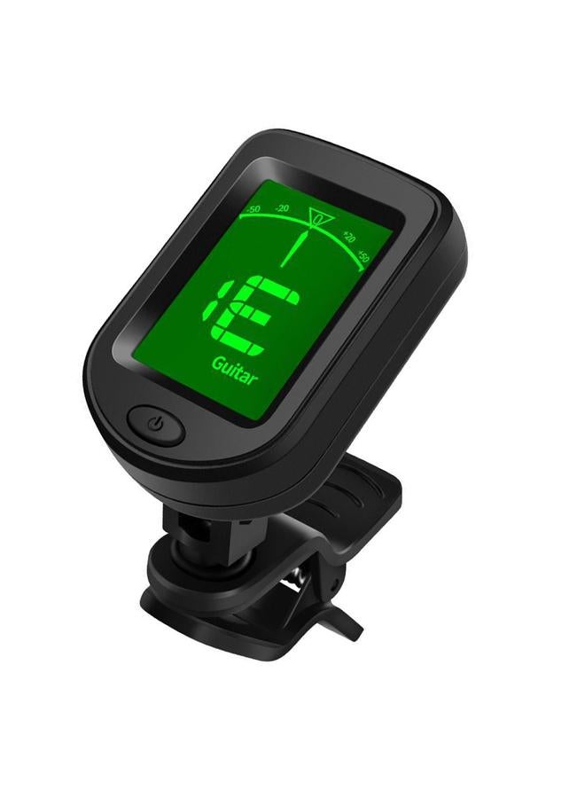 Digital Electronic Tuner LCD Display 12 Equal Temperament Automatic Tuner for Guitar Violin