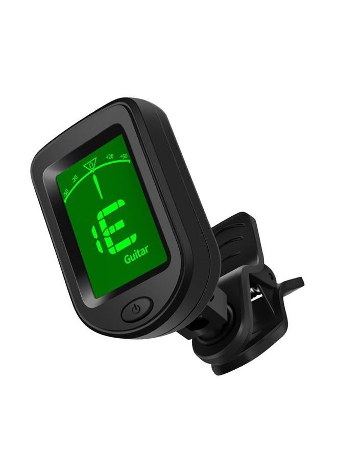 Digital Electronic Tuner LCD Display 12 Equal Temperament Automatic Tuner for Guitar Violin