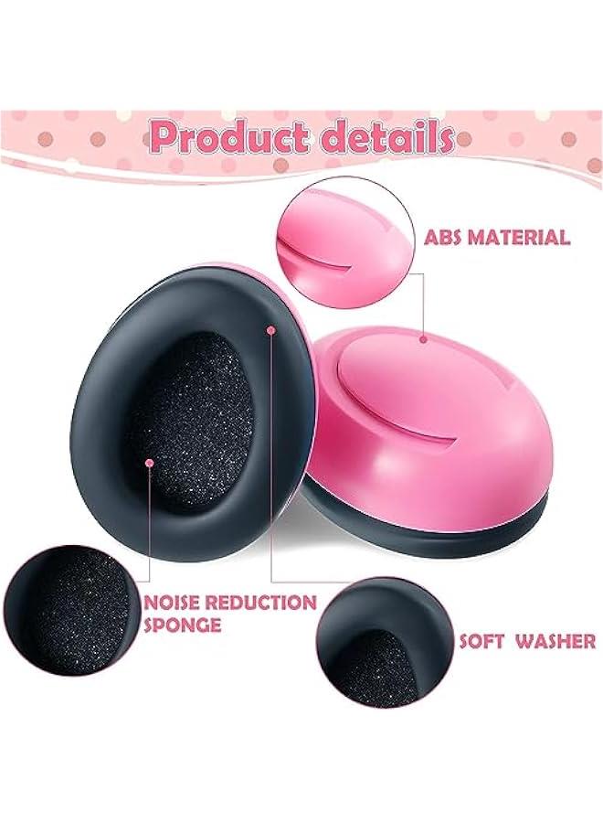 Gonice Baby Soundproof Earmuffs, Infant Ear Protection Headphones with Adjustable Elastic Headband, Soft and Breathable Baby Ear Defenders, Noise Cancelling Headphones for Baby  - Image 4