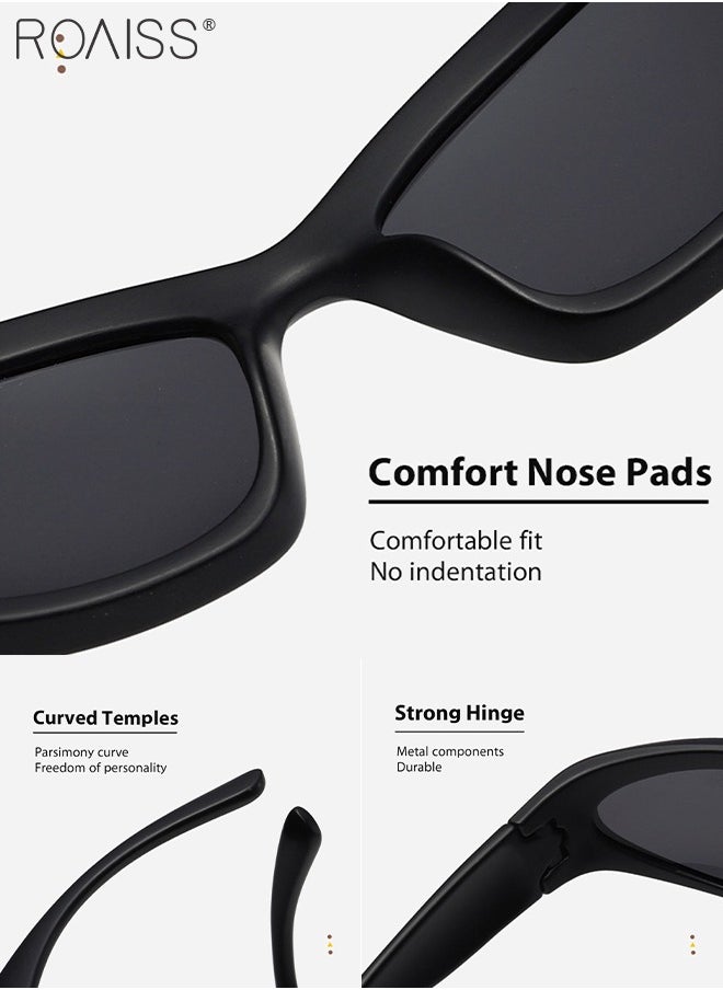 Polarized Sports Sunglasses for Men Women UV400 Protection Cycling Glasses Retro Goggles for Baseball Running Fishing Golf