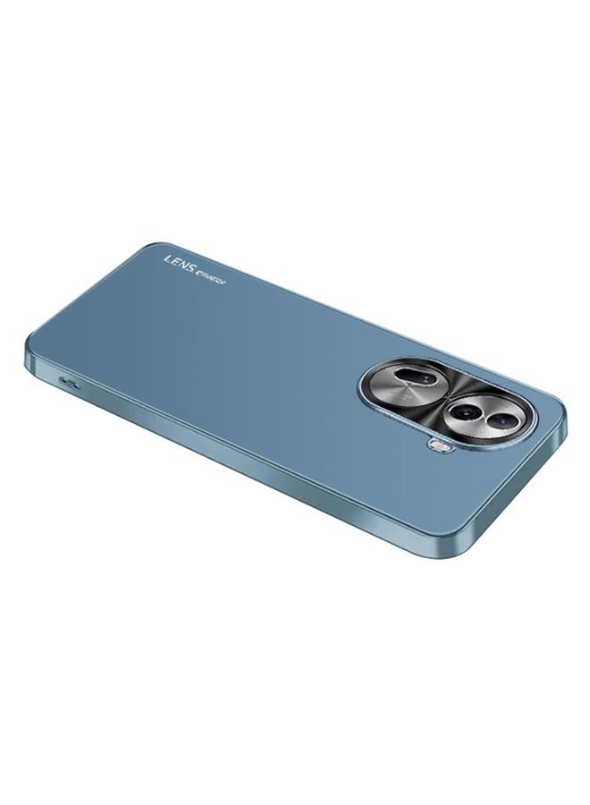 S-TOP Case For OPPO Reno11 Global AG Frosted Electroplating Acrylic Phone Case - Image 1