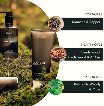 Scottish Fine Soaps Oakmoss Hand Cream 30ml Travel Size Nourishing Hand Cream with Shea Butter and Calming Oakmoss Scent - Image 3