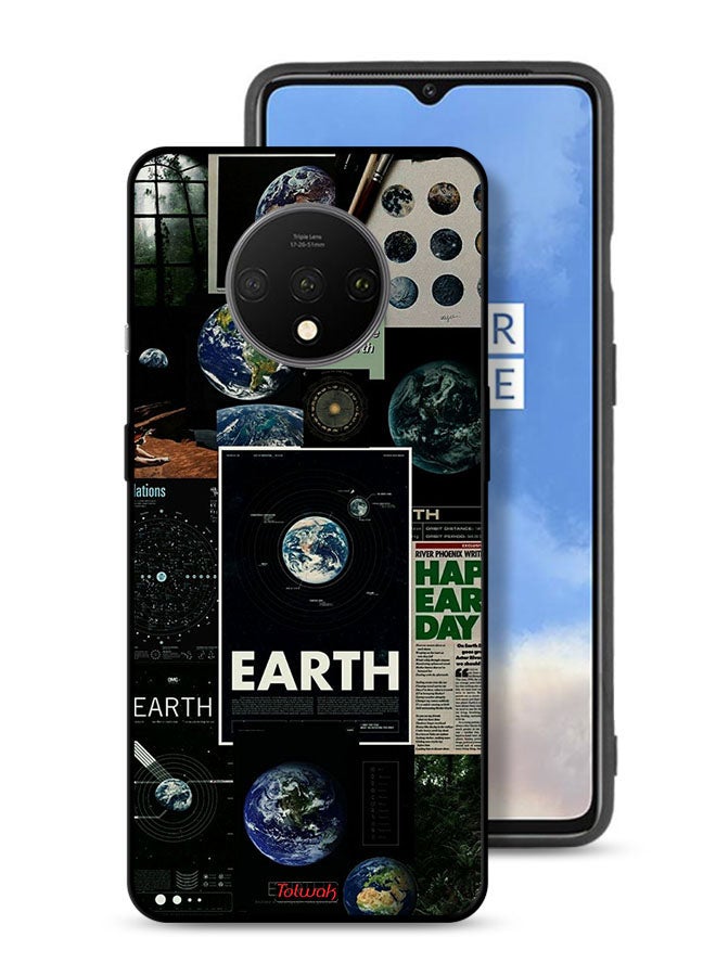 Tolwak OnePlus 7T Protective Case Cover Earth - Image 1