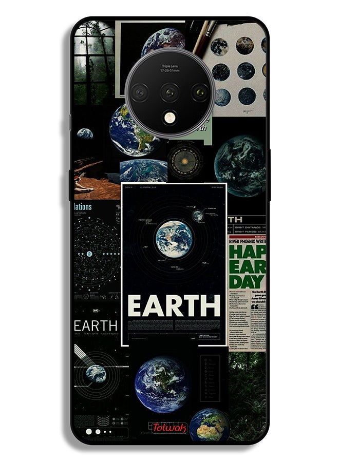 Tolwak OnePlus 7T Protective Case Cover Earth - Image 2