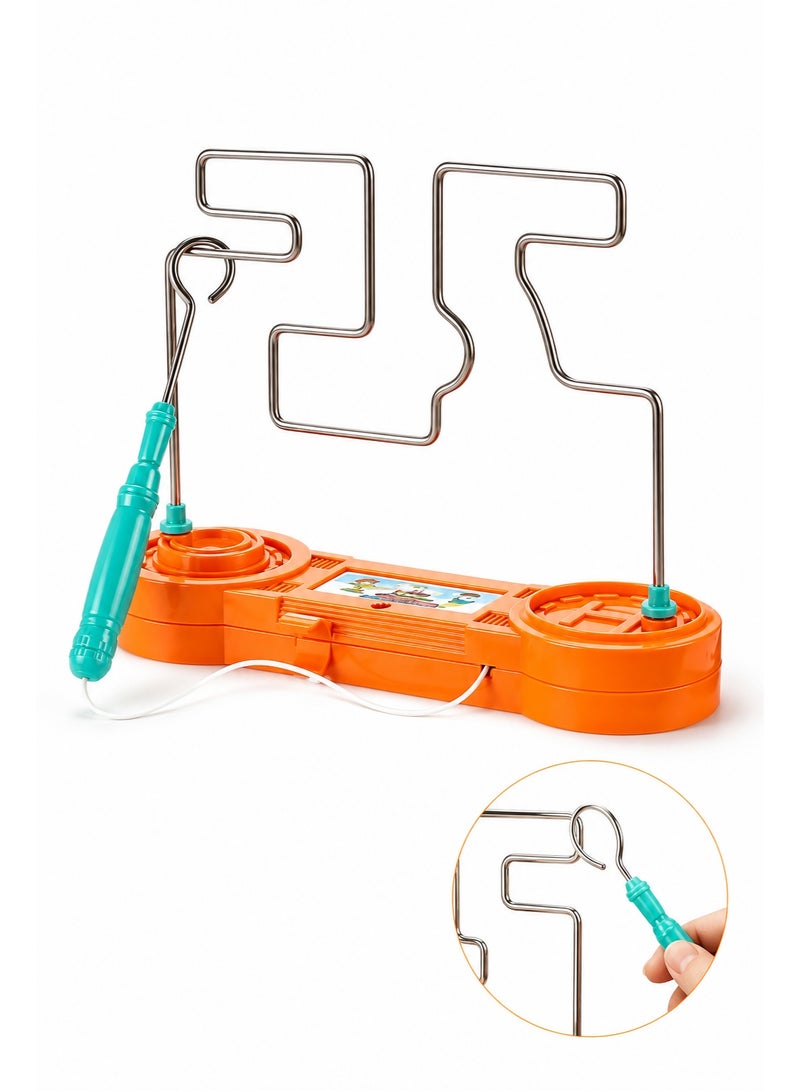 Super Game Wire Maze Game for Kids, Don’t Touch The Wire Steady Hand Challenge Toy, Educational Hand-Eye Coordination Game, Fine Motor Skills Learning Toy, Ages 3+ - Image 1