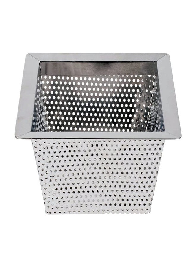 AmGood Floor Drain Strainer (Stainless Steel, 10" x 10" x 5") AmGood Stainless Steel Floor Drain Strainer. 10 in. x 10 in. x 5 in. | Commercial Laundry, Restaurants, Commercial Kitchens - Image 3