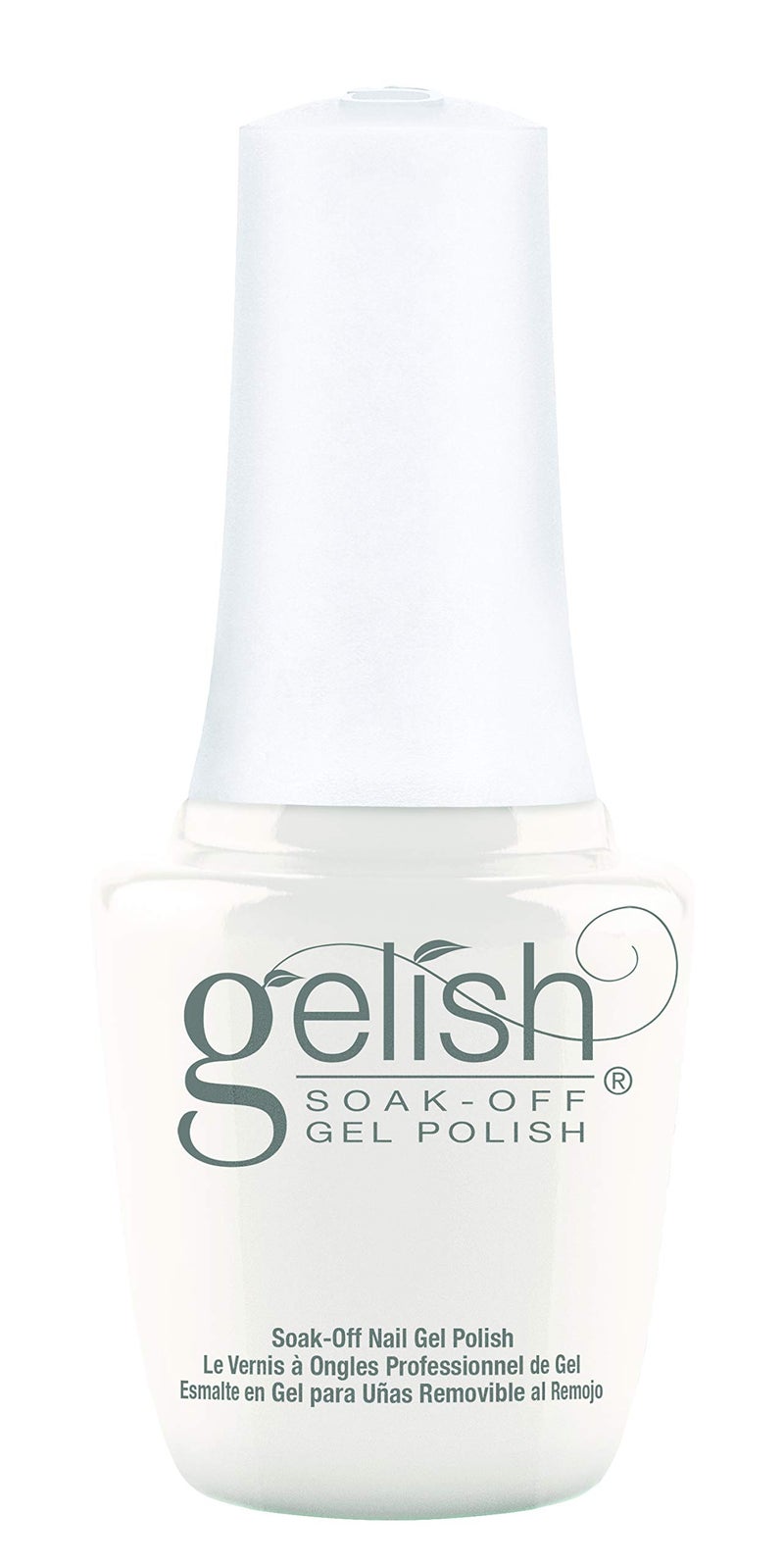 Gelish MINI Gel Nail Polish - 9mL TPO-Free Long-Lasting Soak Off, Vibrant Color, Professional Quality, High Shine, Chip-Resistant (Sheek White) - Image 1