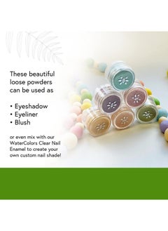 Honeybee Gardens Powdercolors Clean Mineral Eye Shadow Sedona (True Shimmery Bright Copper) ; Versatile Portable & Skin Friendly 2G  - Image 4