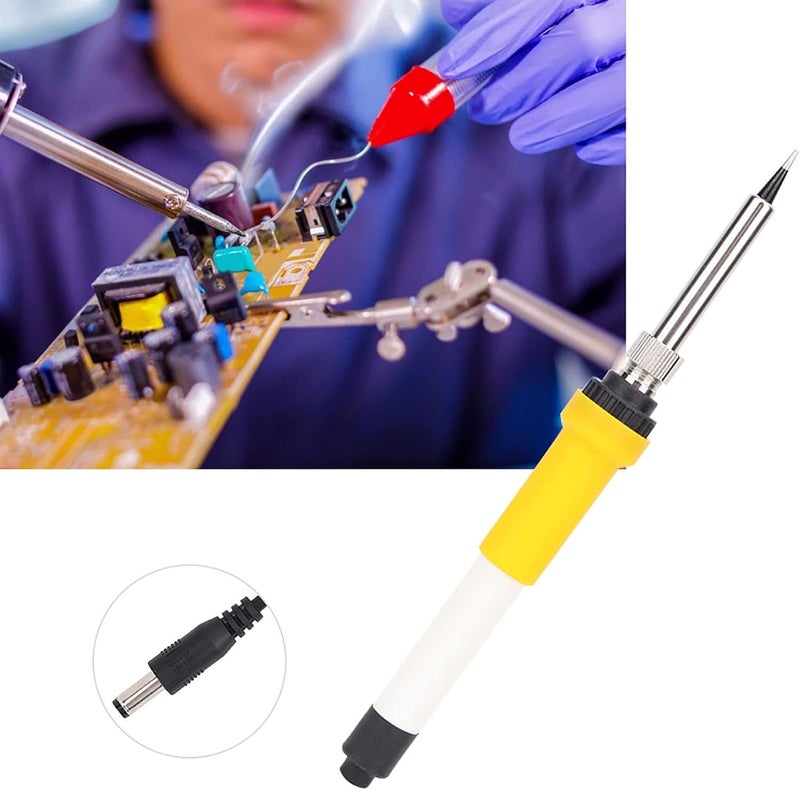 Walfront Dc 12V 40W Electric Soldering Iron Kit Portable Car Auto Clip Powered Soldering Iron - Image 5