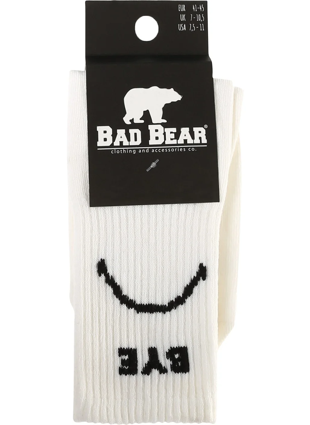 Bad Bear Black Men's Socks Bye Tall