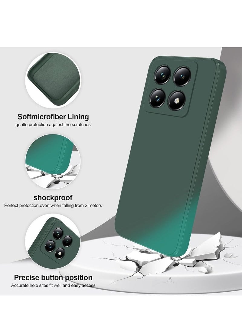 TIGER Xiaomi 14T 5G Premium Liquid Silicone Case – Shockproof & Durable Protective Cover with Soft Inner Microfiber Lining for Ultimate Cushioning | Slim, Lightweight, Non-Slip Design for Xiaomi 14T 6.6-inch | Full Protection, Easy Access  - Image 3