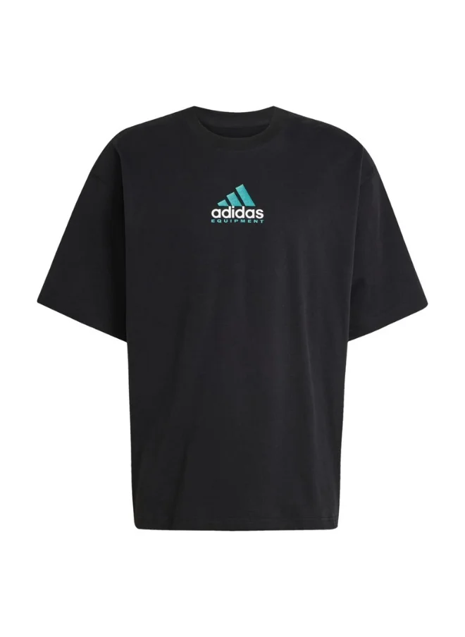 اديداس adidas EQT GFX TEE 2 Black Originals Men T-SHIRTS