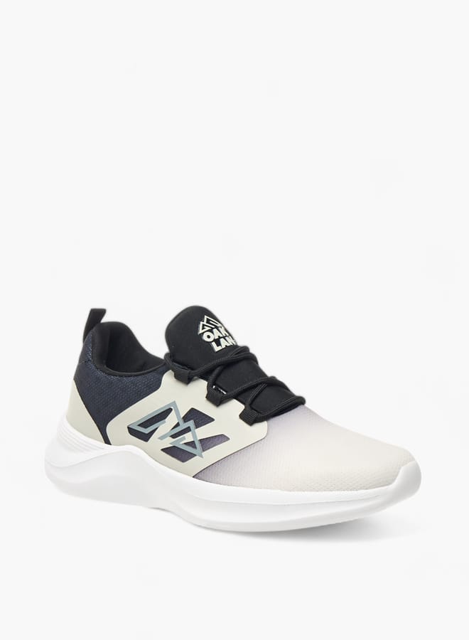 Oaklan by Shoexpress Women's Logo Detail Lace-Up Sports Shoes  - Image 1
