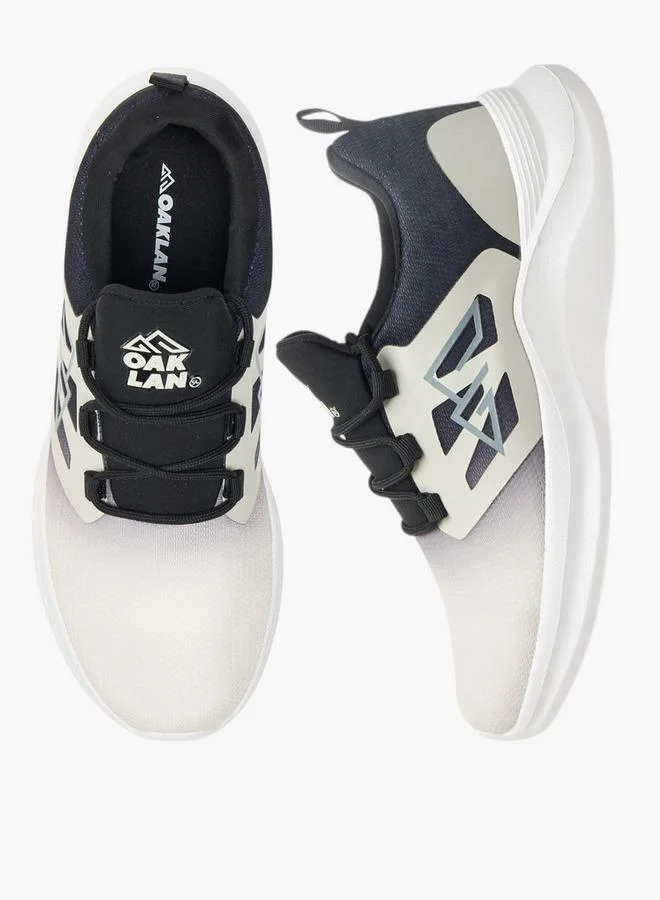 Oaklan by Shoexpress BLACK Women's Logo Detail Lace-Up Sports Shoes for Women | Best Price UAE