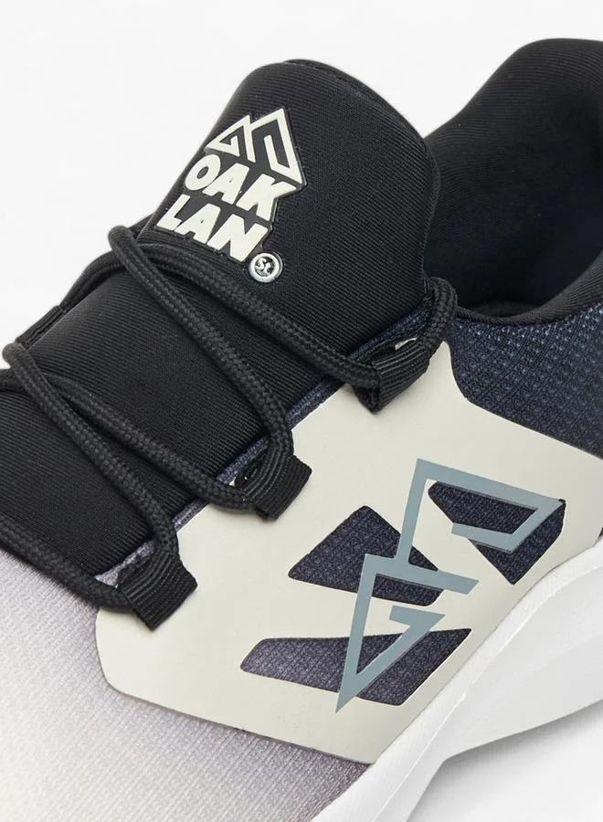 Oaklan by Shoexpress BLACK Women's Logo Detail Lace-Up Sports Shoes for Women | Best Price UAE