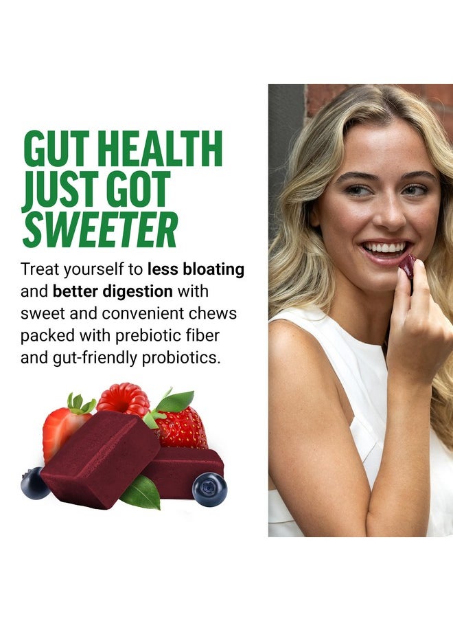 Force Factor FORCE FACTOR Smarter Greens Superfood Chews, 2-Pack, Greens and Superfoods with Probiotics, Antioxidants, and Fiber, Greens Supplement to Support Digestion, Nitric Oxide, and Energy, 120 Soft Chews  - Image 5