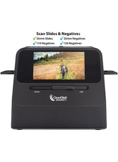 QuickConvert 2.0 Photo, Slide, and Negative Scanner - Scan 4x6 Photos & 35mm, 110, 126 Film - No Computer Required - 22 MegaPixels
