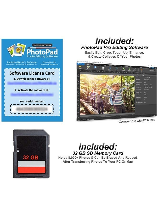 ClearClick Clear Click 14 MP QuickConvert 2.0 Photo, Slide, and Negative Scanner - 4x6 Photos & 35mm, 110,126 Film - Image 4