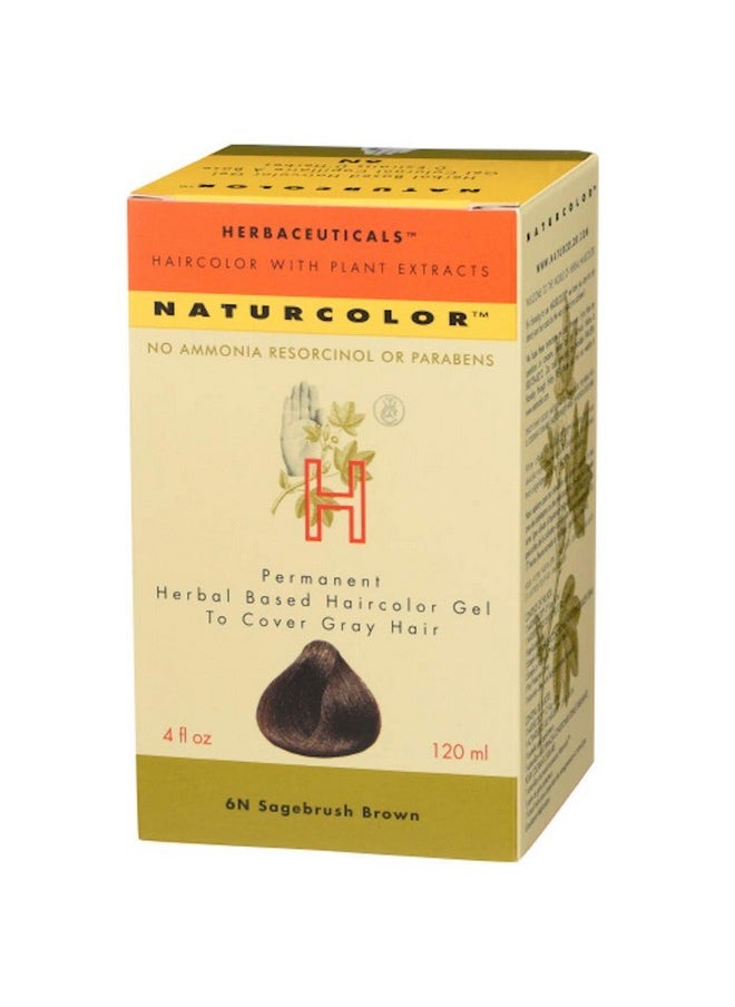 Naturcolor - Haircolor Hair Dye - Sagebrush Brown, 4 Fl Oz (6N) - Image 1