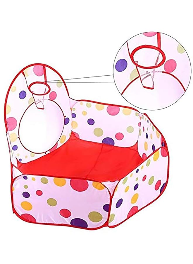 Webby Kids Play Zone Tent Theme With 50 Balls Multicolor - Image 5