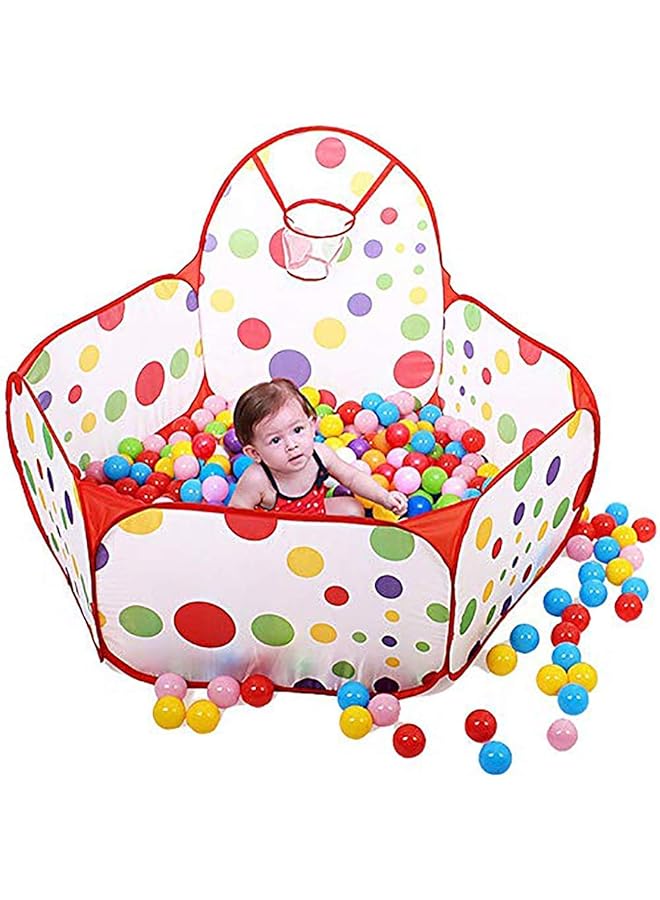 Webby Kids Play Zone Tent Theme With 50 Balls Multicolor - Image 1