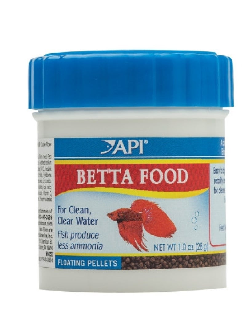 API Betta Pellet Fish Food, 0.78 OZ
