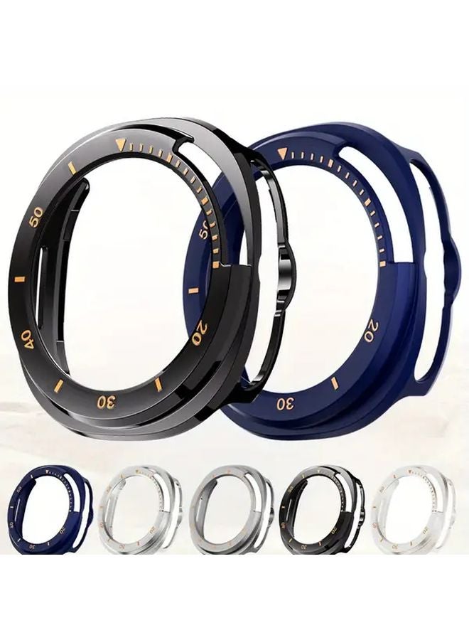 Hard Case Cover For Samsung Galaxy Watch 8 Classic 46mm Original Black White - Image 2