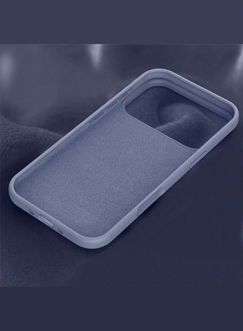 CATANES 3 Packs Silicone Protective Phone Case for iPhone 17 Pro - Soft Anti-Scratch Microfiber Lining Ultra Slim Drop Protection Phone Cover with Two 3D Screen Protectors - Pastel Purple - Image 5