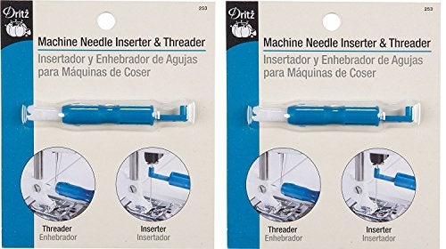 Dritz Machine Needle Inserter and Threader 2 Pack - Image 1