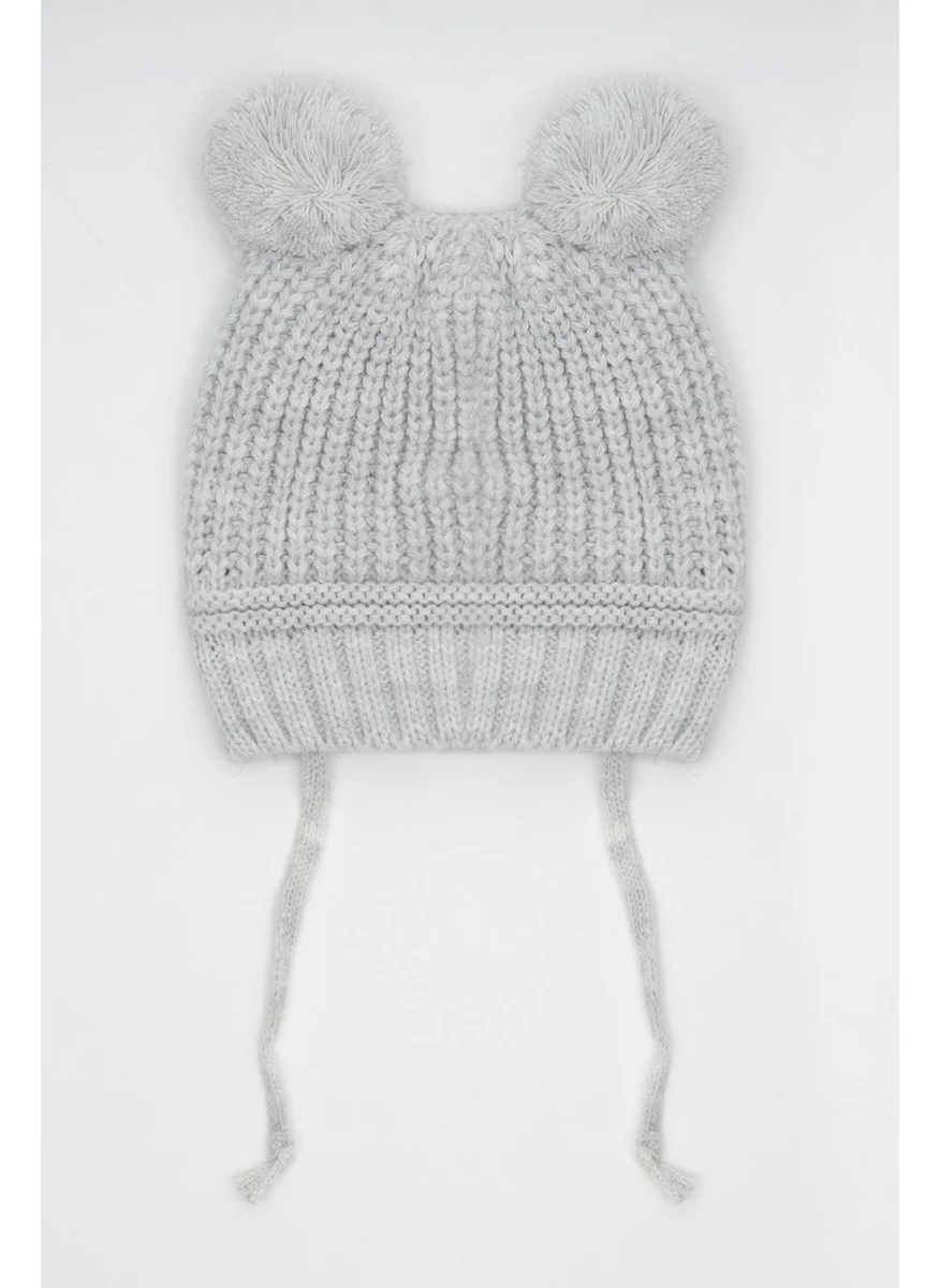 Zepkids Striped Grey Color Beret