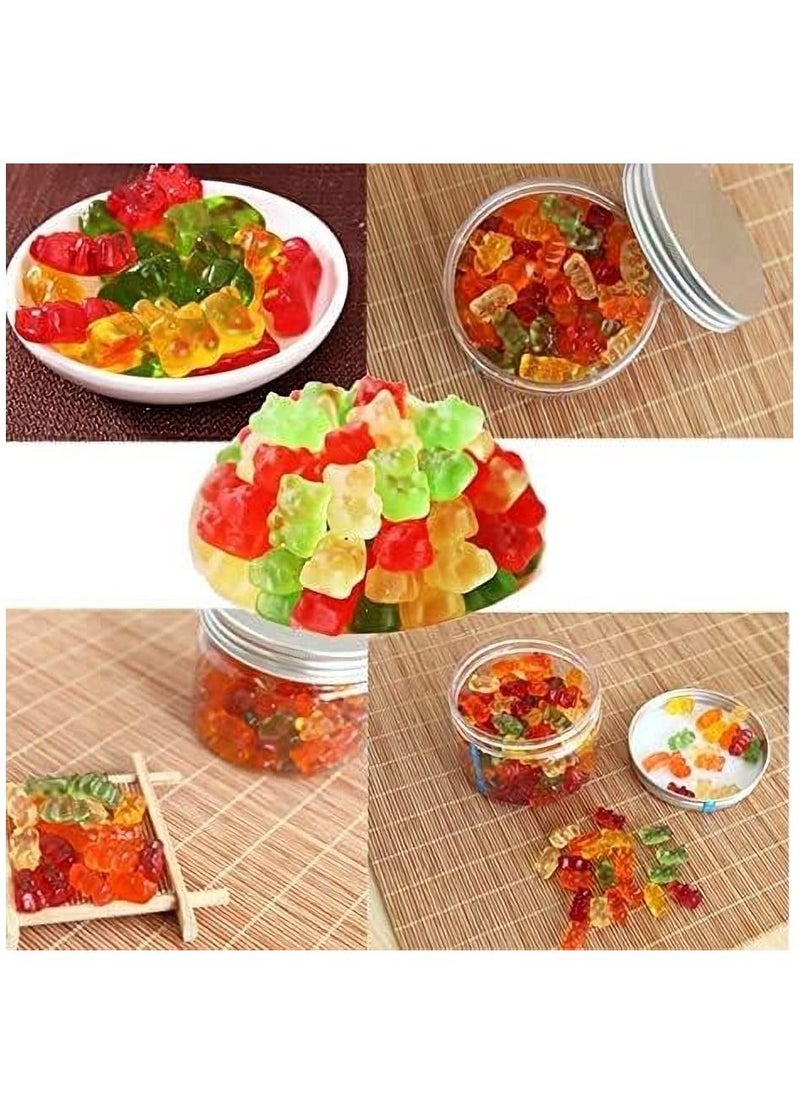 Excefore 2 Pack 50 Cavity Silicone Gummy Bear Candy Chocolate Mould With a Dropper Making ,Gift For Your Kids  - Image 5