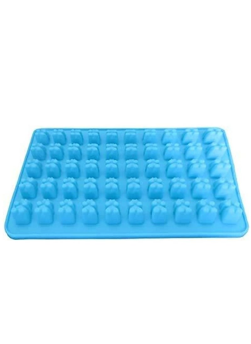 Excefore 2 Pack 50 Cavity Silicone Gummy Bear Candy Chocolate Mould With a Dropper Making ,Gift For Your Kids  - Image 4