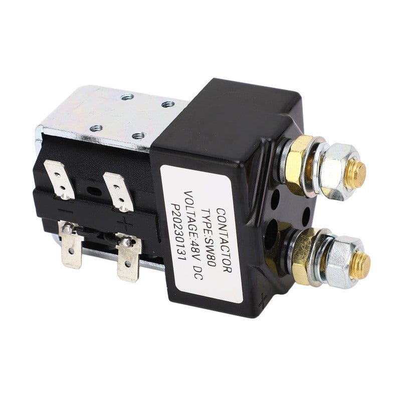24V Contactor Relay Solenoid Replacement for E‑Z‑GO Golf Cart Forklift - Premium Metal Alloy Durable Stable - Practical Function Control Circuit for Start Stop Linkage - Image 5